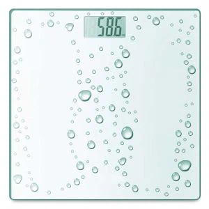 Tvrdené sklo kúpeľňa váhy